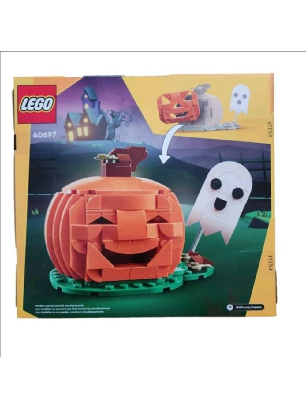 Lego Creator 40697 Halloween Pumpkin with Light Brick! 254 pc. - Picture 3 of 5